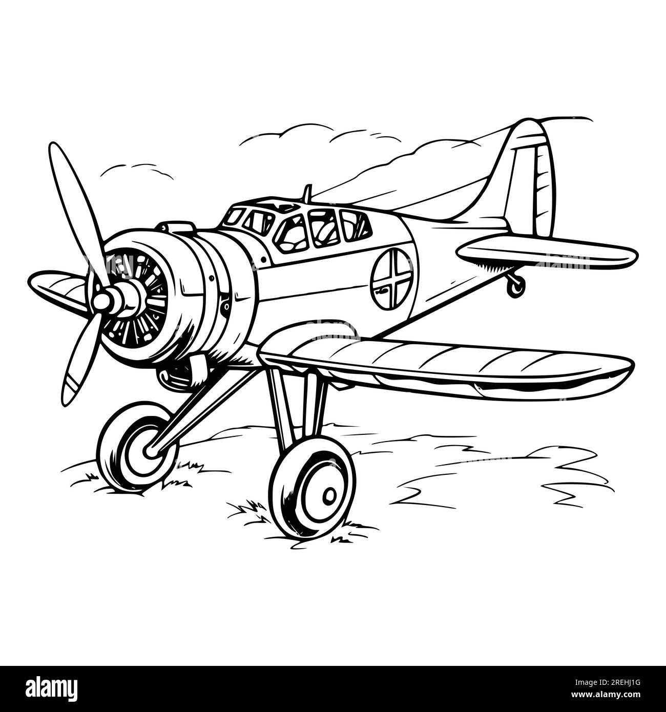 Jet Plane Printable Coloring Pages Cut Out Stock Images U0026 Pictures Alamy