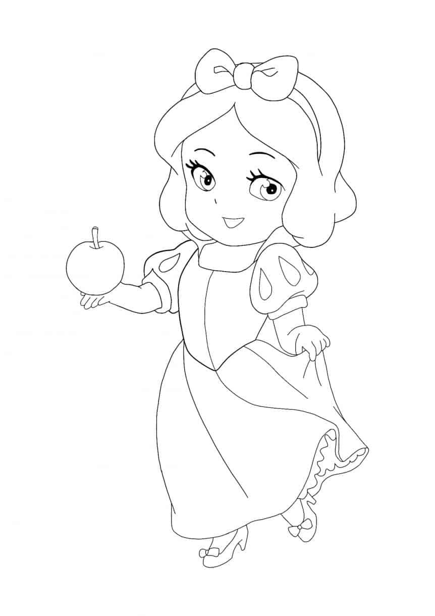 Kawaii Disney Coloring Pages 6 Free Printable Coloring Sheets 2021 