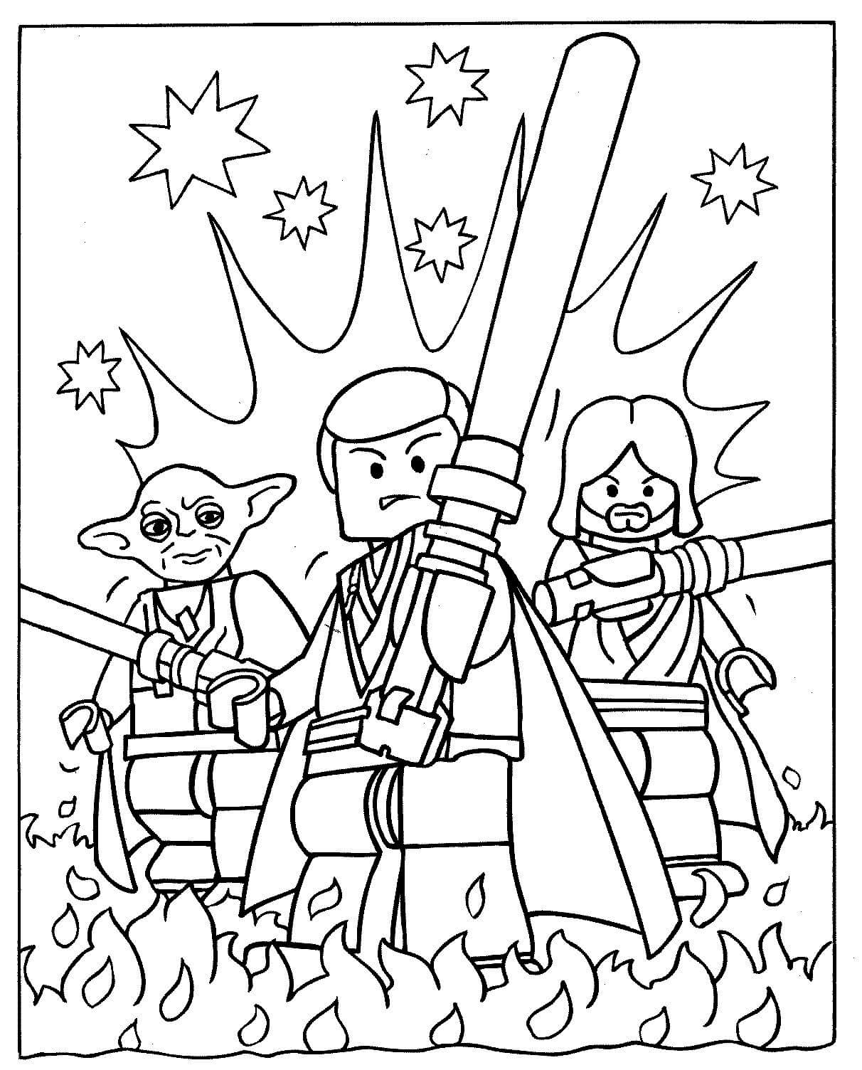 Printable Coloring Pages Star Wars