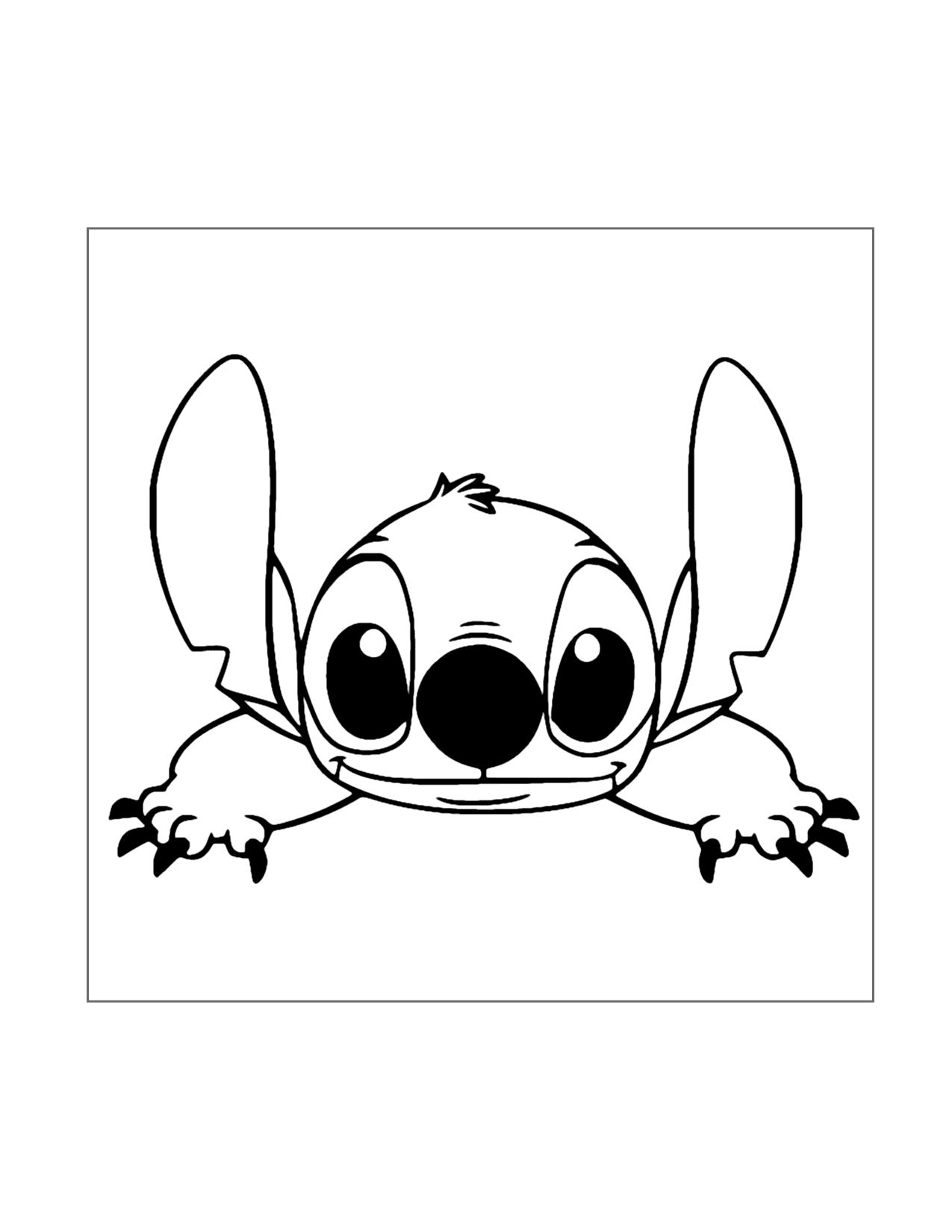 Stitch Coloring Pages Printable