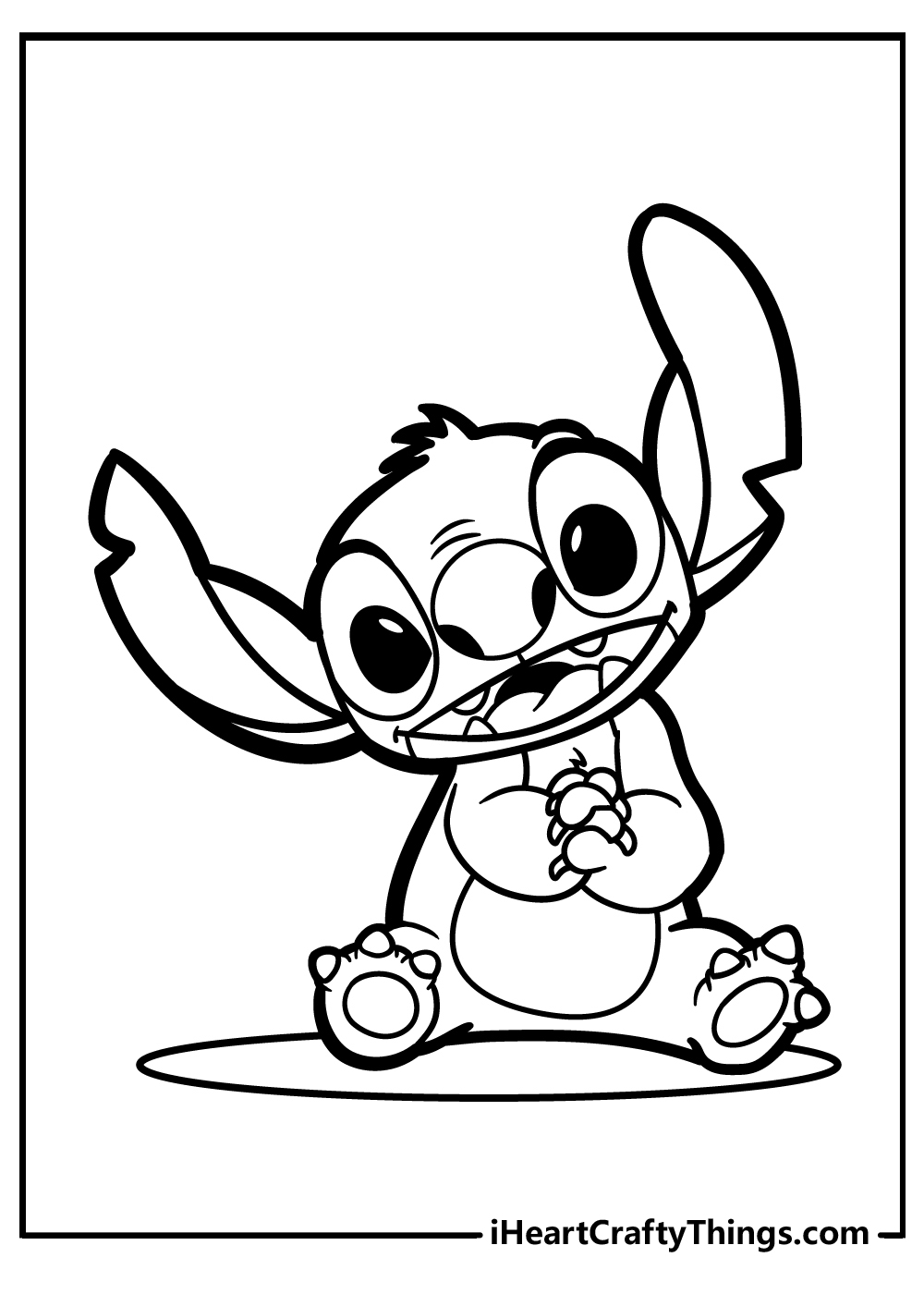 Lilo U0026 Stitch Coloring Pages 45 Free Printables For Kids