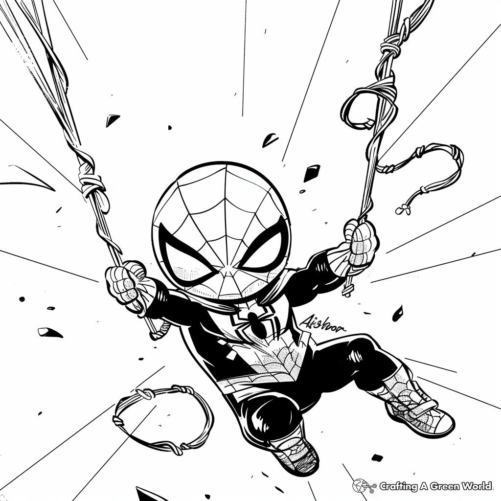 Coloring Pages For Spiderman Printable