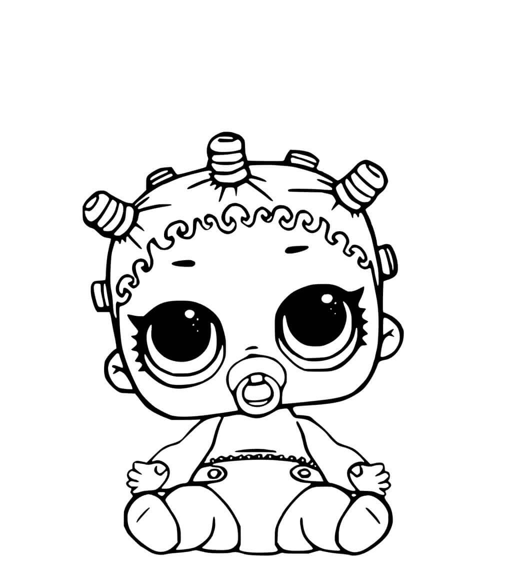 Lol Dolls Printable Coloring Pages
