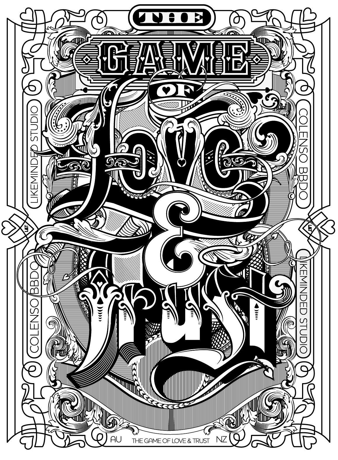 LOVE U0026 TRUST COLENSO BBDO Behance