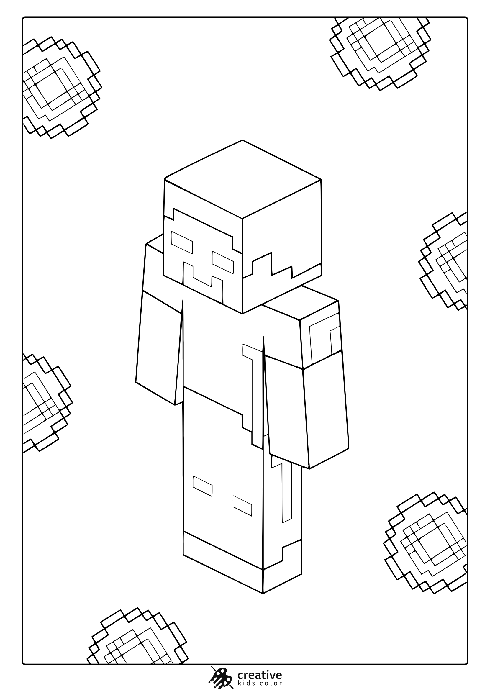 Minecraft Coloring Pages Printable Free