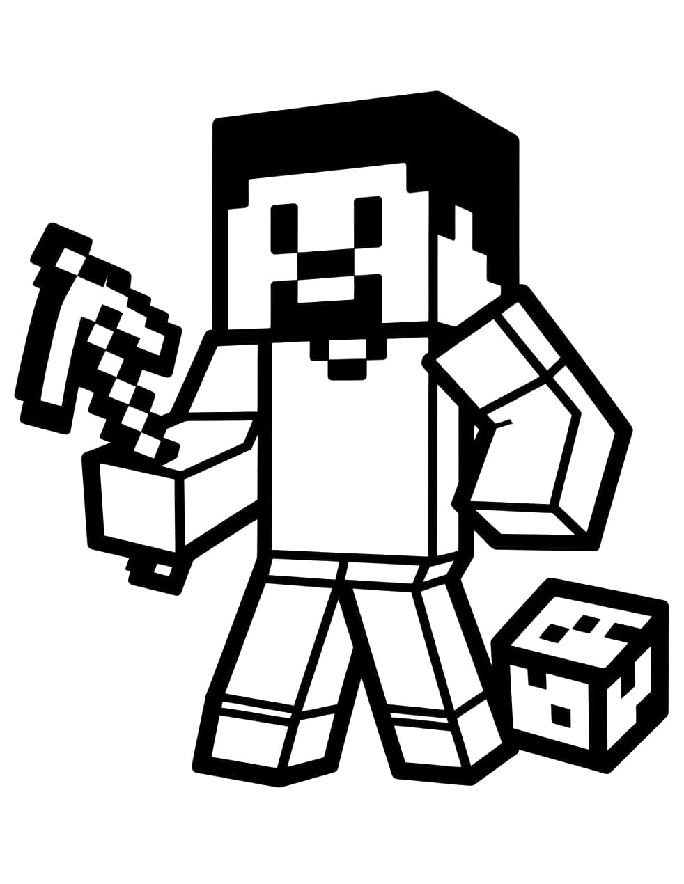 Minecraft Game Coloring Page Download Print Or Color Online For Free