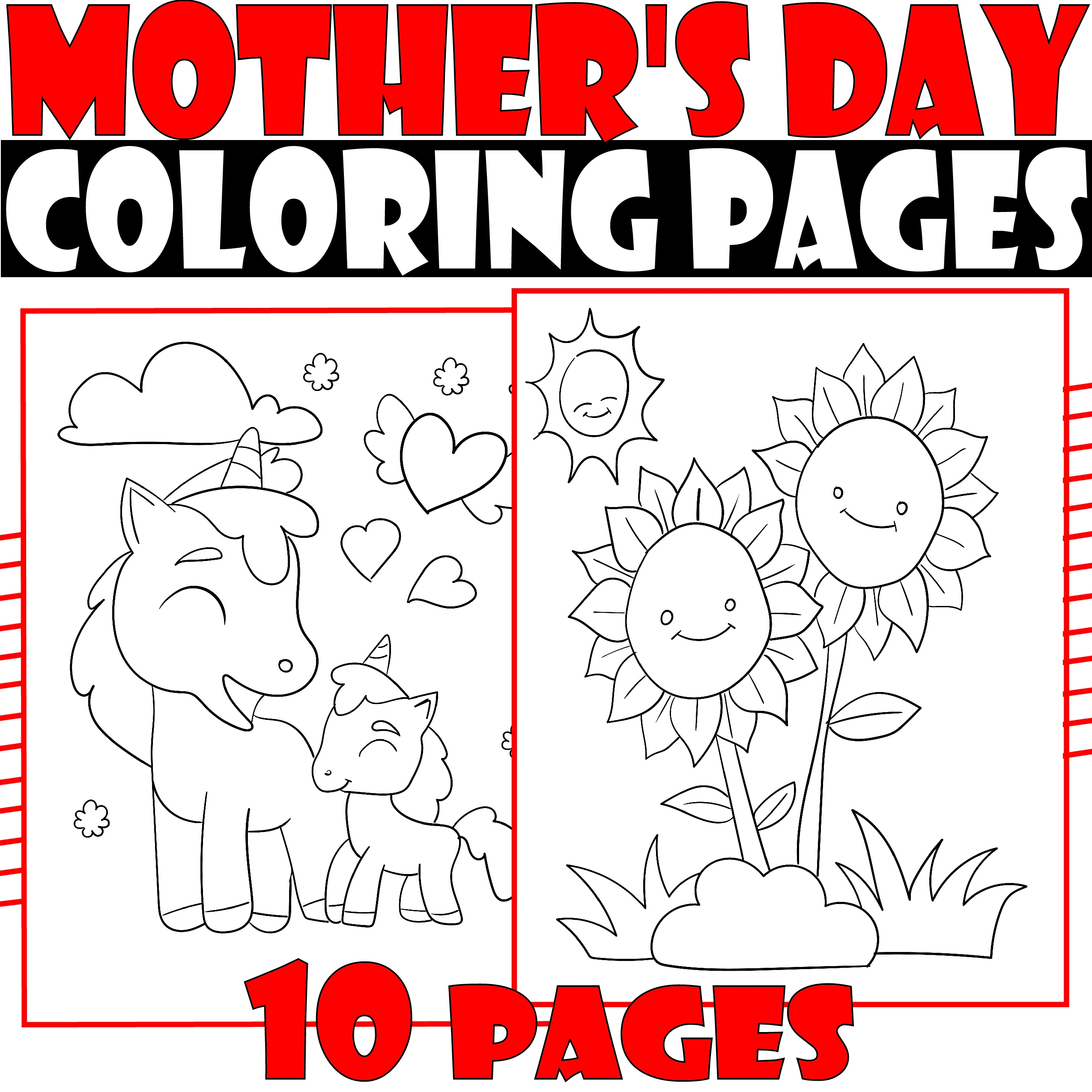 Mother s Day Coloring Pages Mother s Day Coloring Sheets