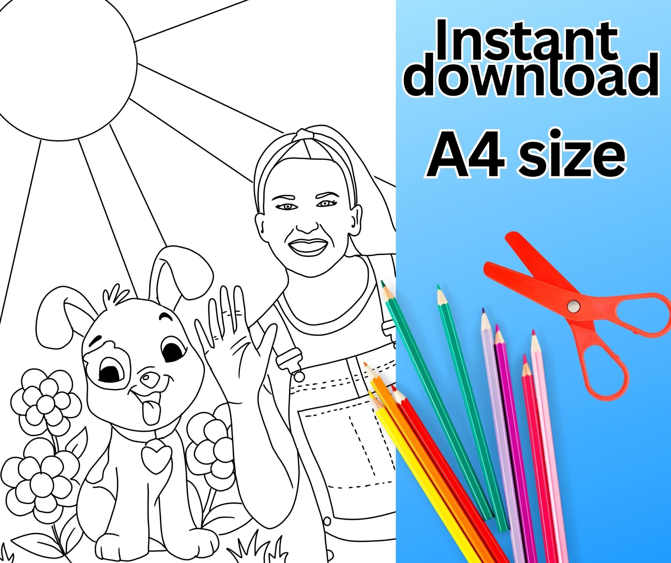 MS RACHEL COLORING Pages Ms Rachel Party Printable Ms Rachel 