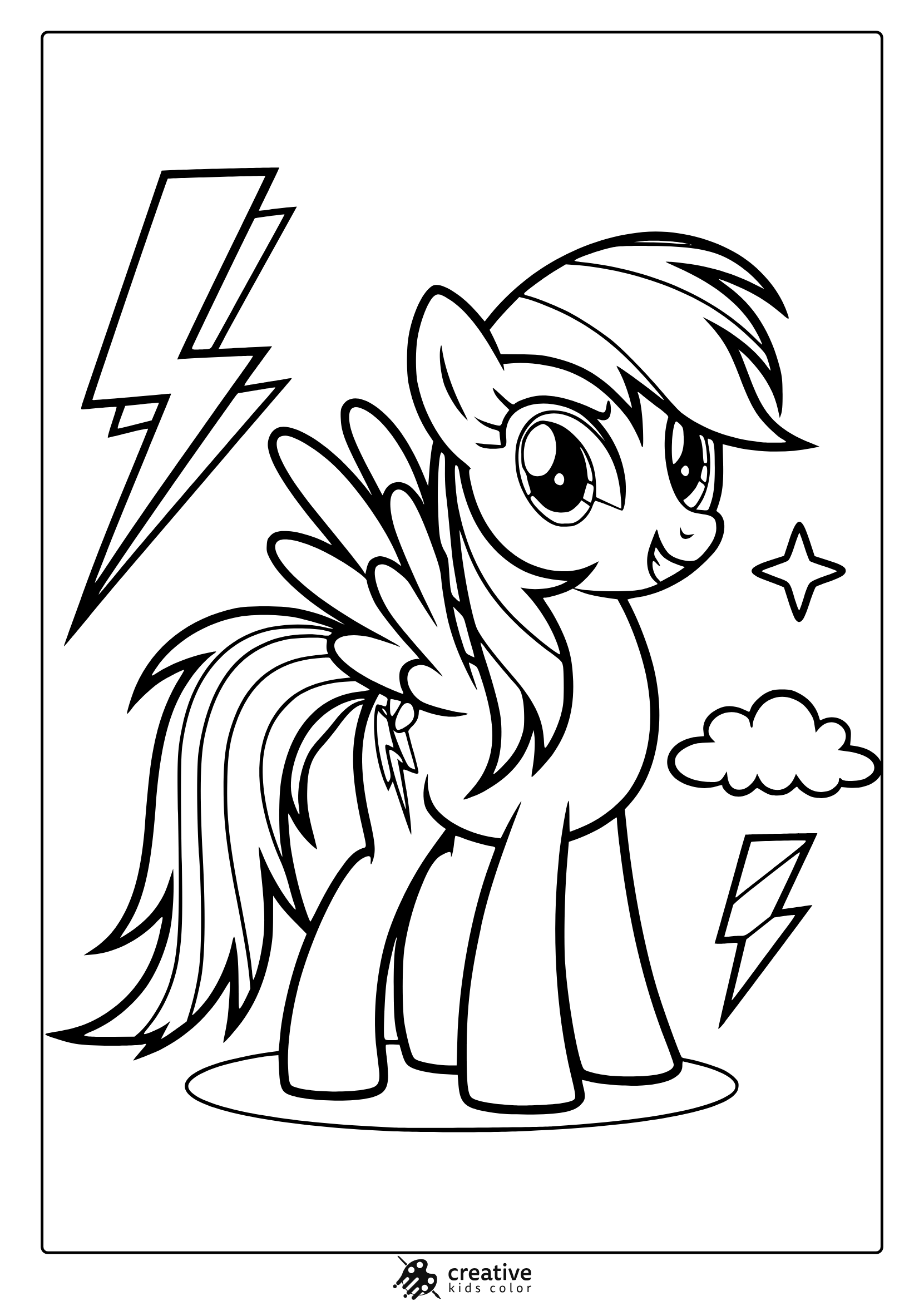 My Little Pony Coloring Pages 30 Free Printable PDF 