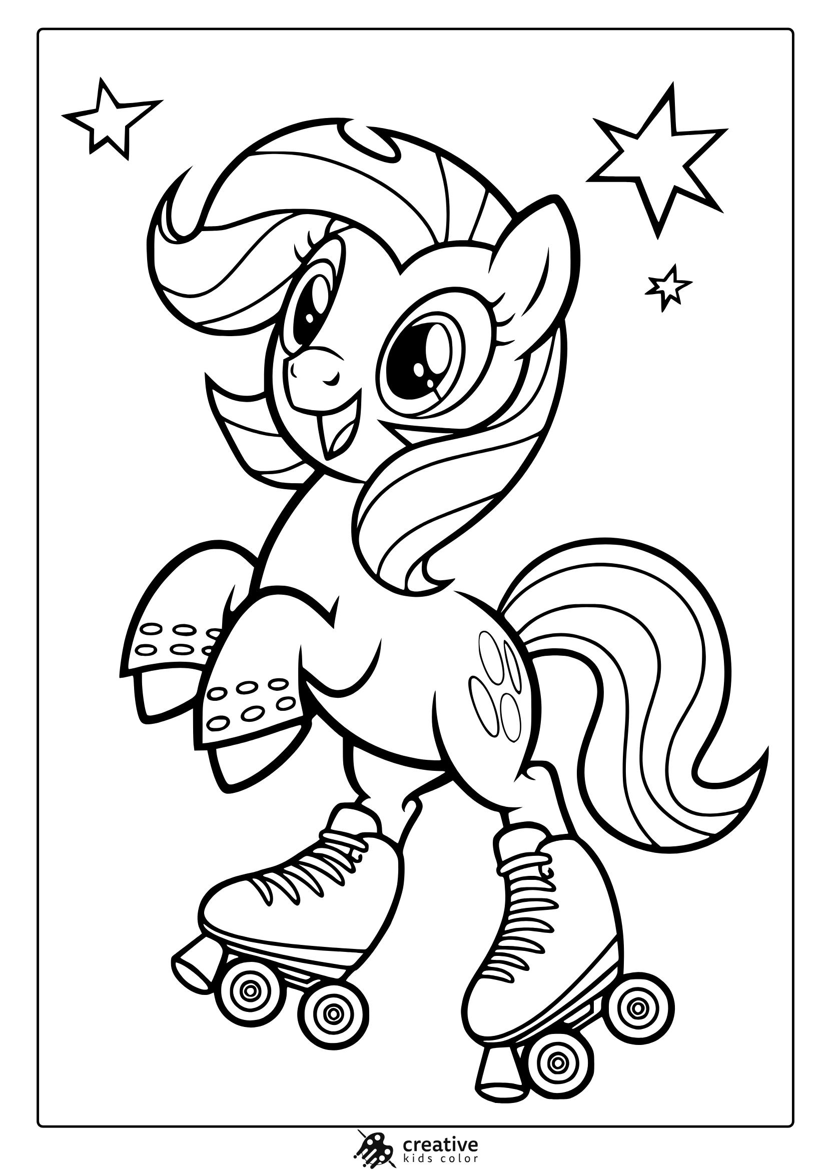 Free Coloring Pages Of My Little Pony Friendship Is Magic