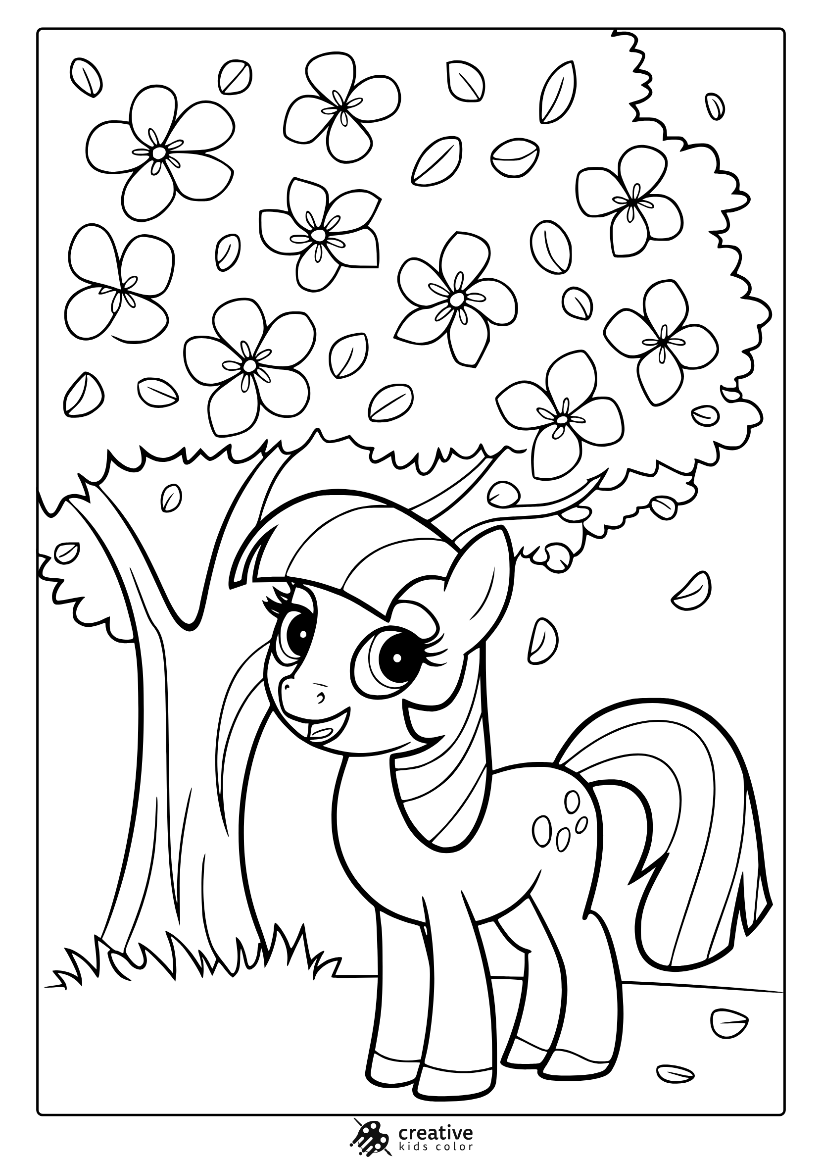 My Little Pony Coloring Pages 30 Free Printable PDF 