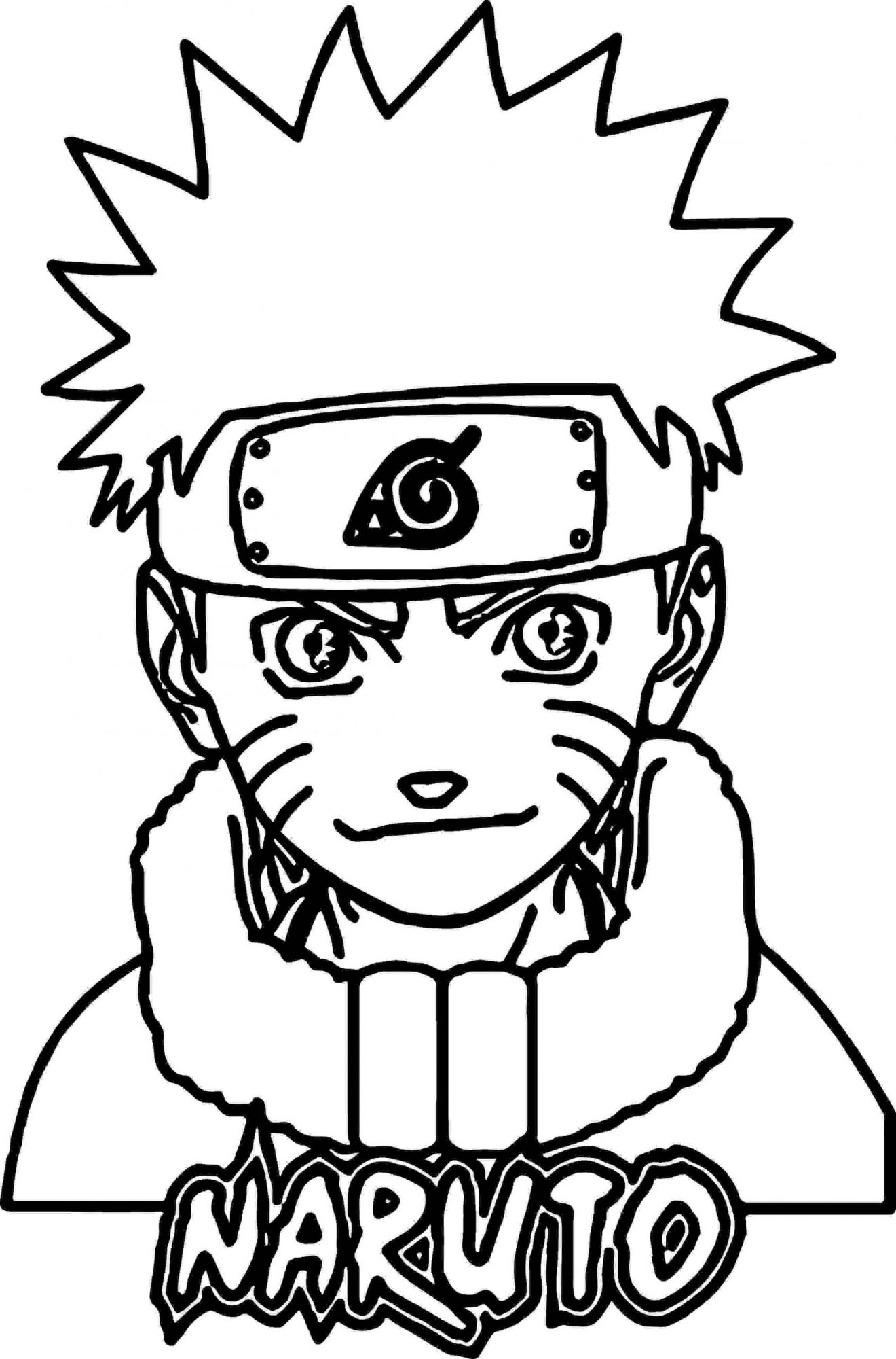 Naruto In Childhood Coloring Page Free Printable Coloring Pages Worksheets Library