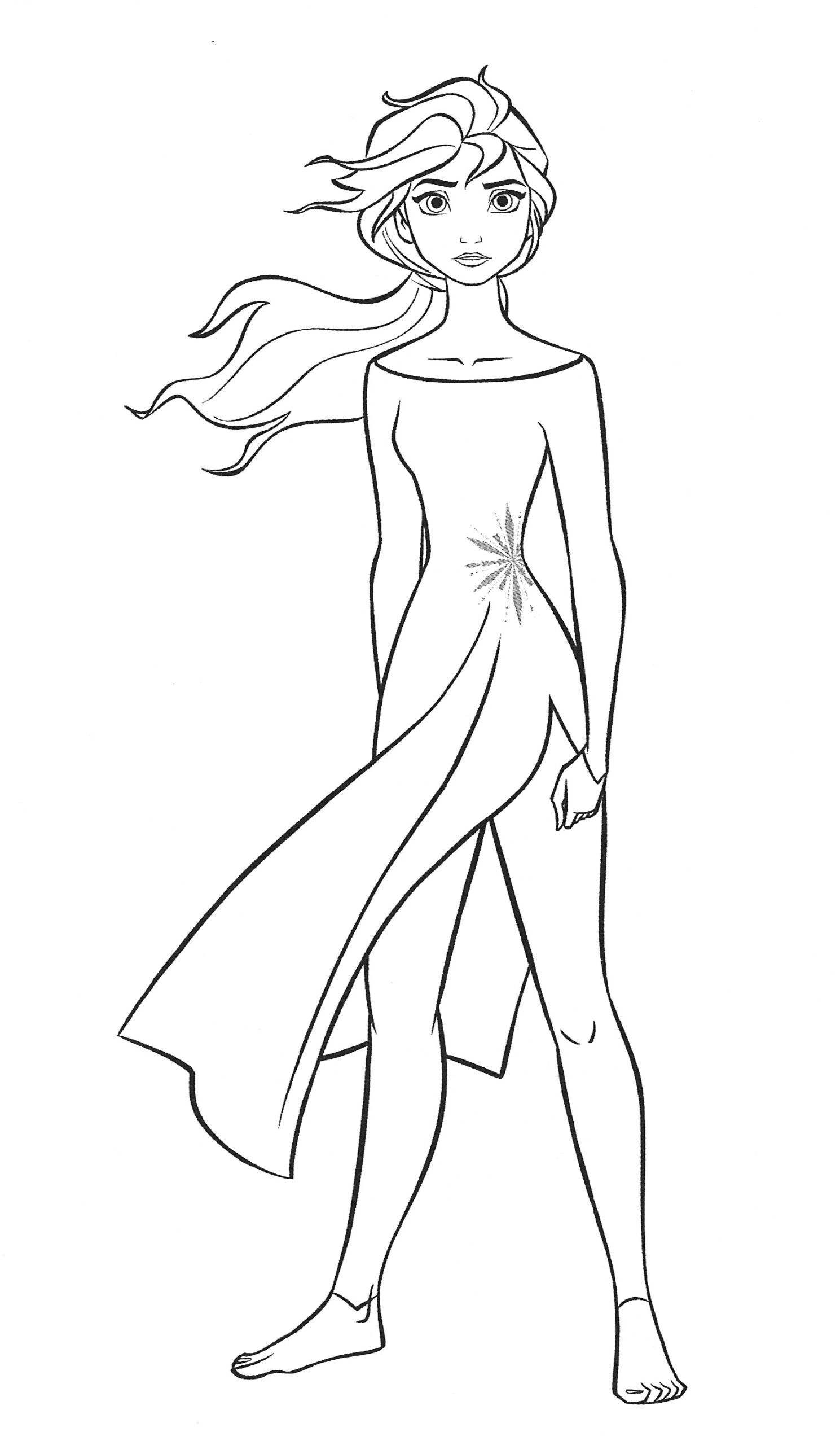 New Frozen 2 Coloring Pages With Elsa YouLoveIt