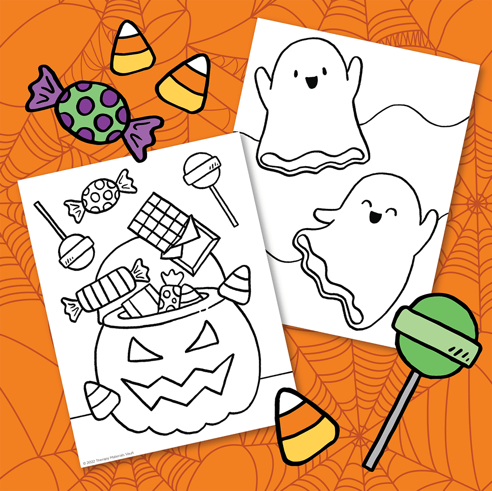 October Printable Coloring Pages