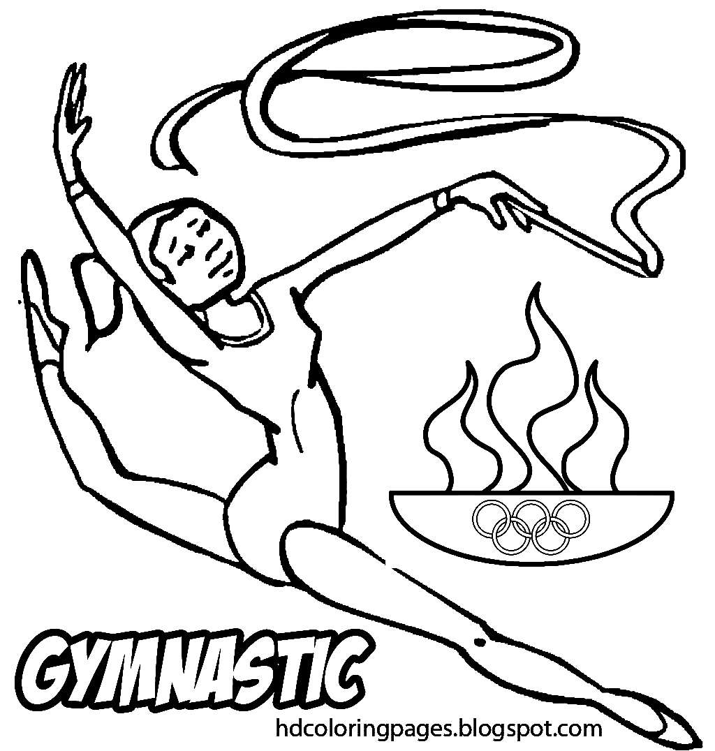 Olympic Coloring Pages Printable For Free Download