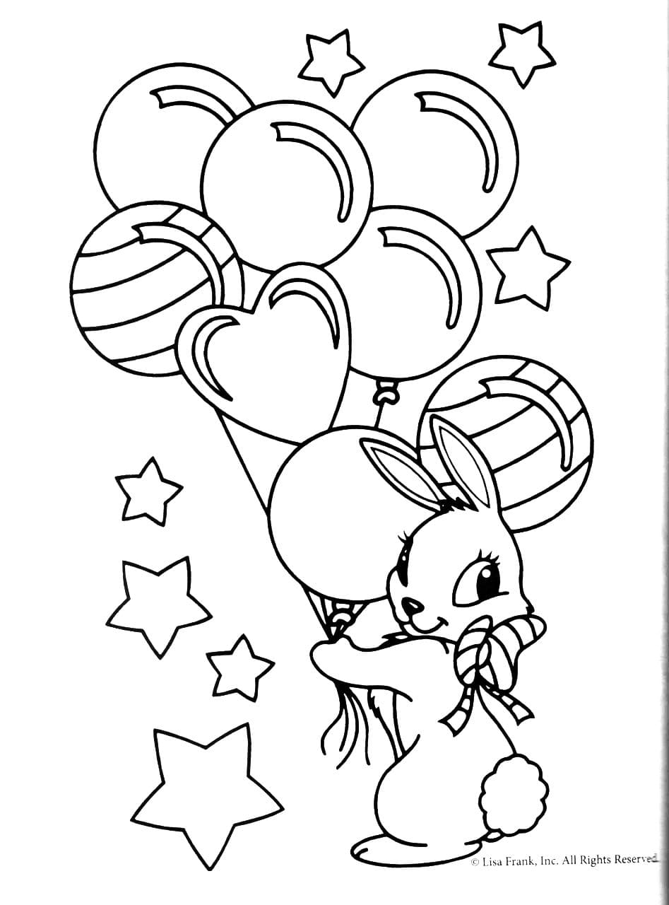 Free Coloring Pages Lisa Frank