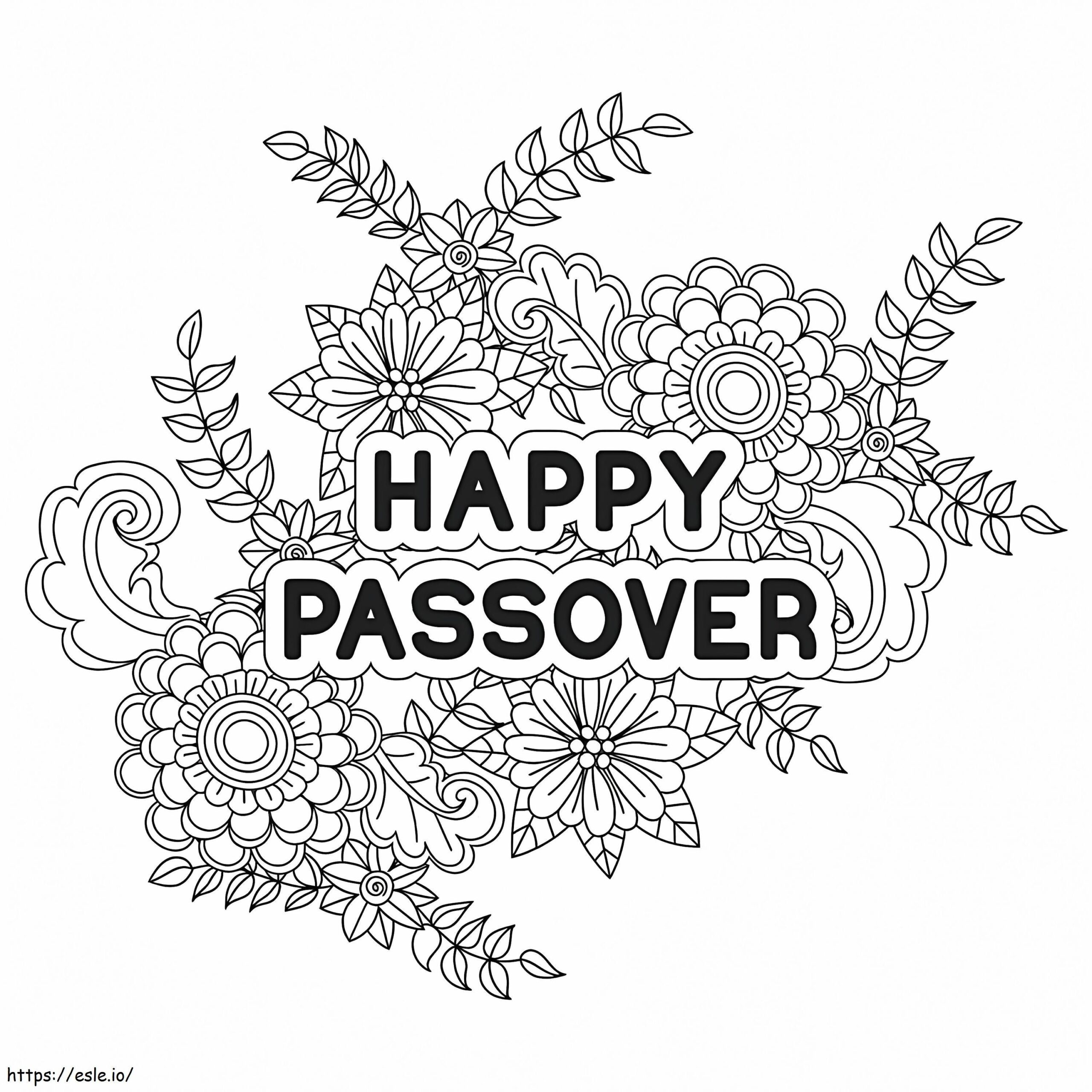 Passover Coloring Pages Printable