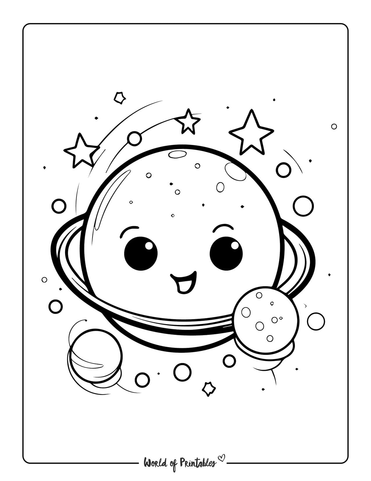 Planet Coloring Pages For Kids U0026 Adults World Of Printables