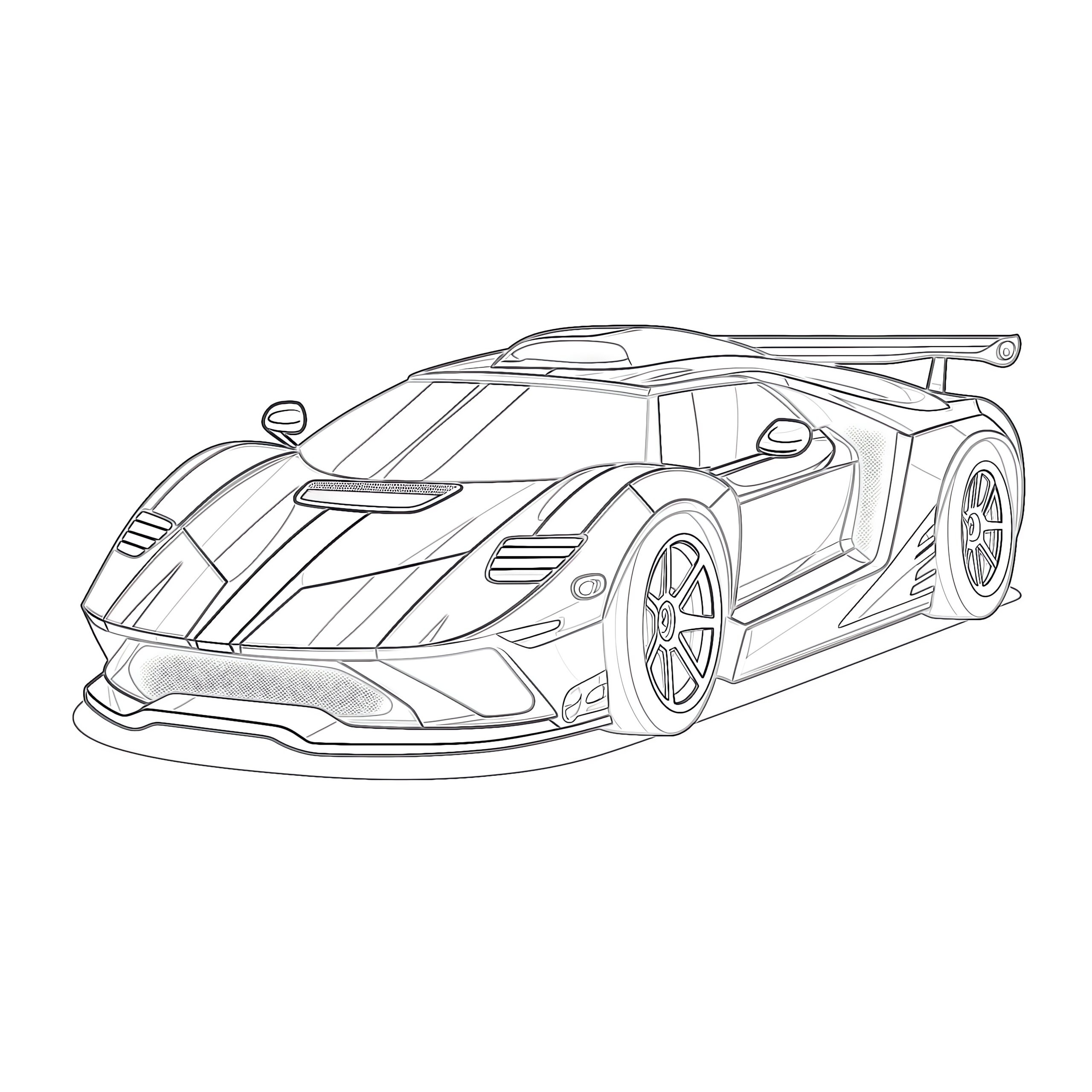 Police Supercar Coloring Pages Mimi Panda