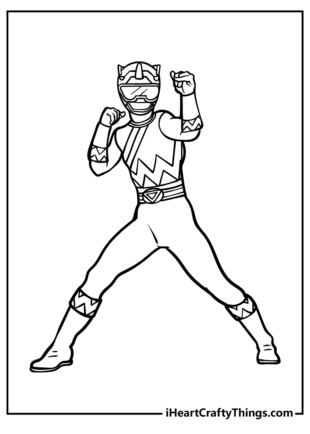 Power Rangers Coloring Pages 20 Free Printables 