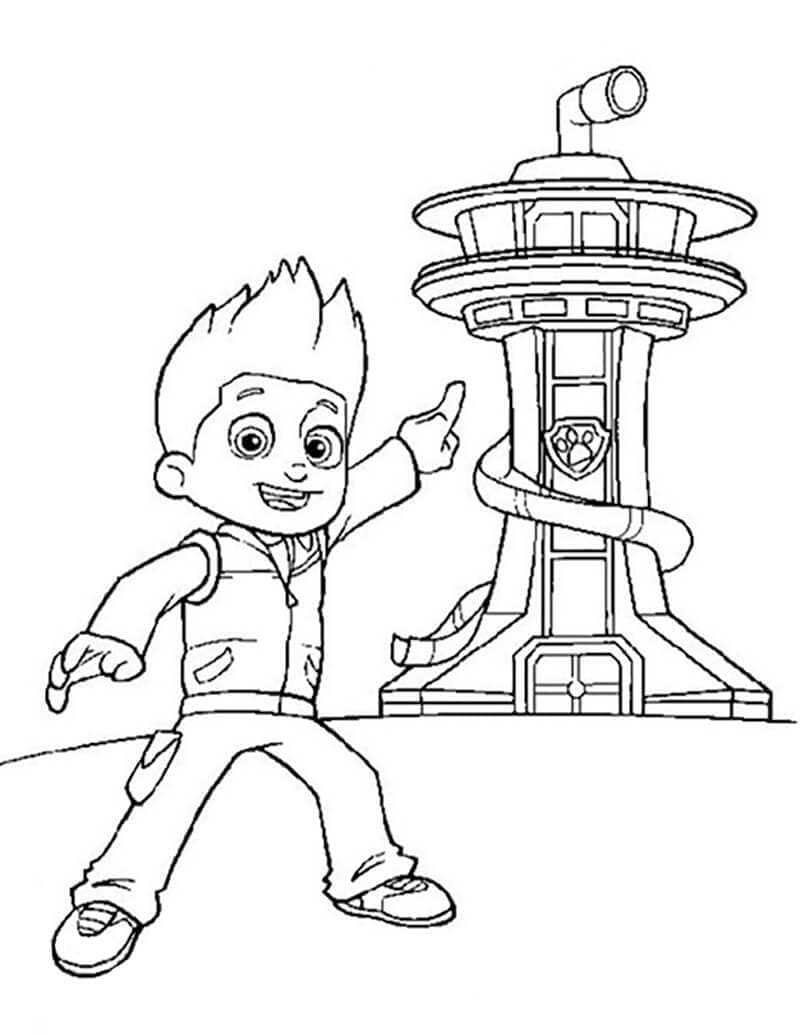 Print Ryder Paw Patrol Coloring Page Download Print Or Color Online For Free