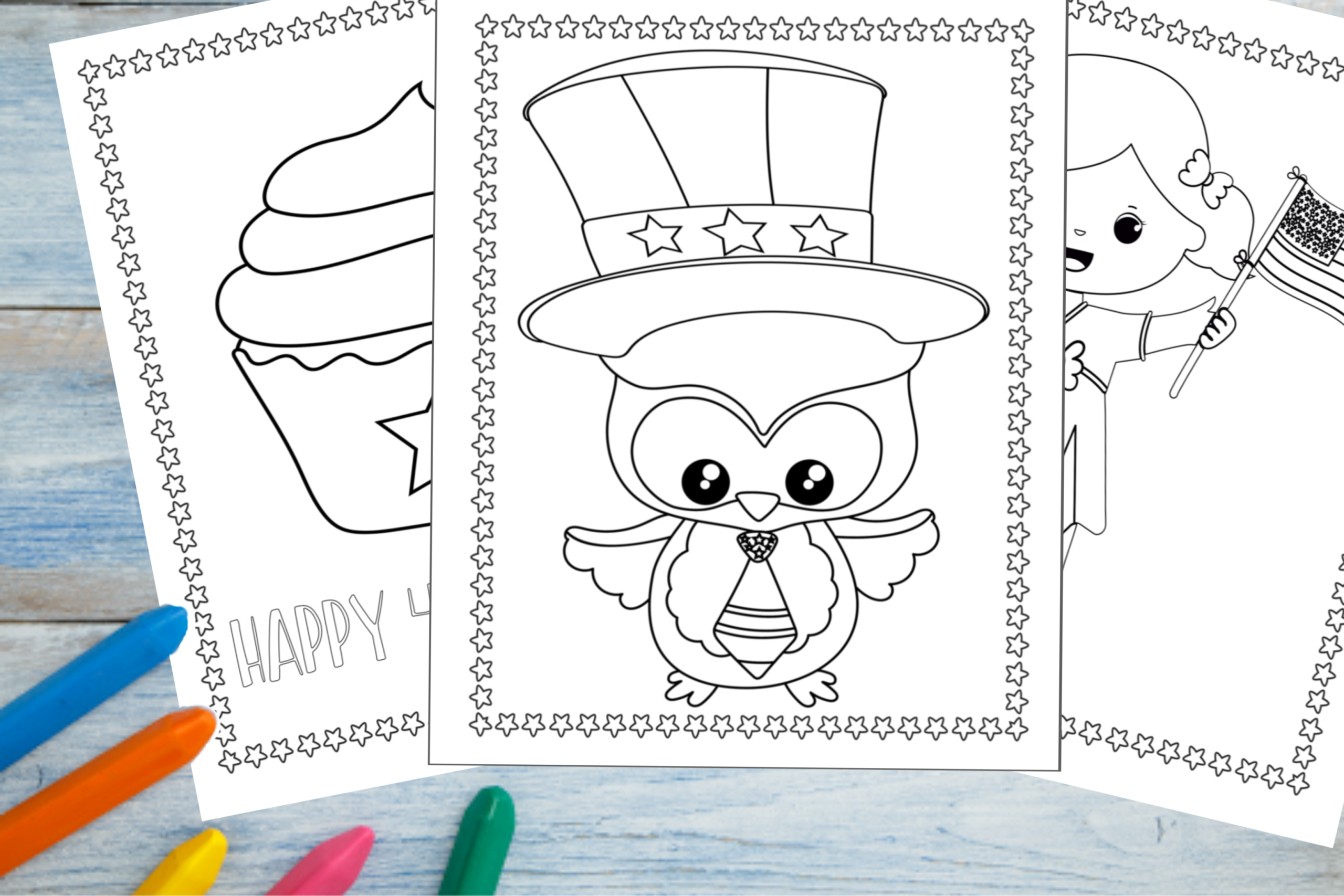 Free July 4th Coloring Pages