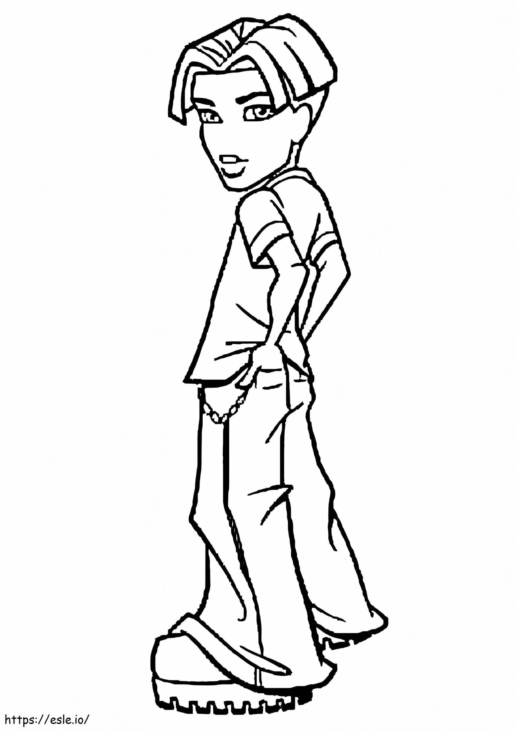Printable Bratz Coloring Pages