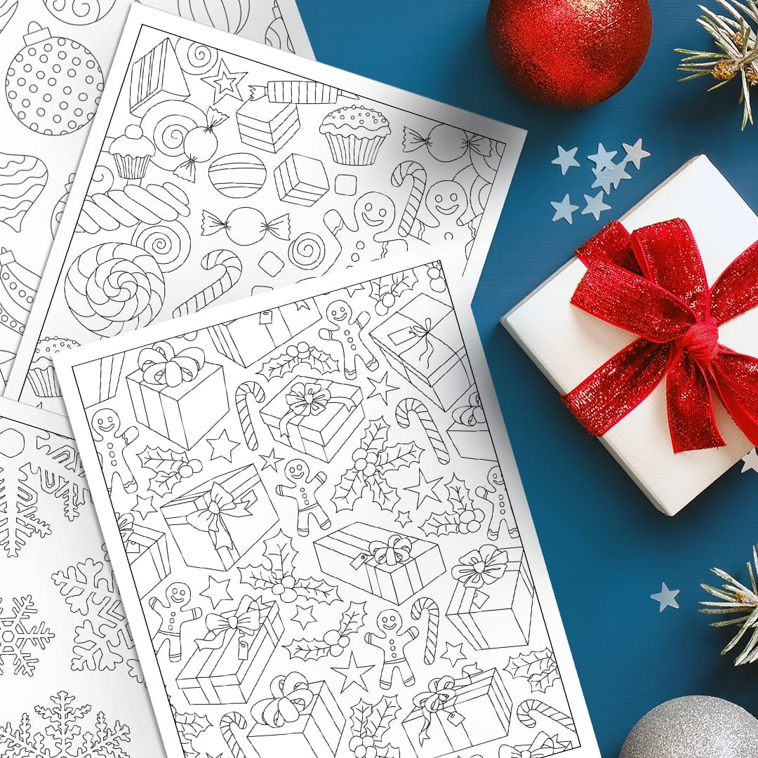 Printable Christmas Coloring Pages Sarah Renae Clark Coloring 