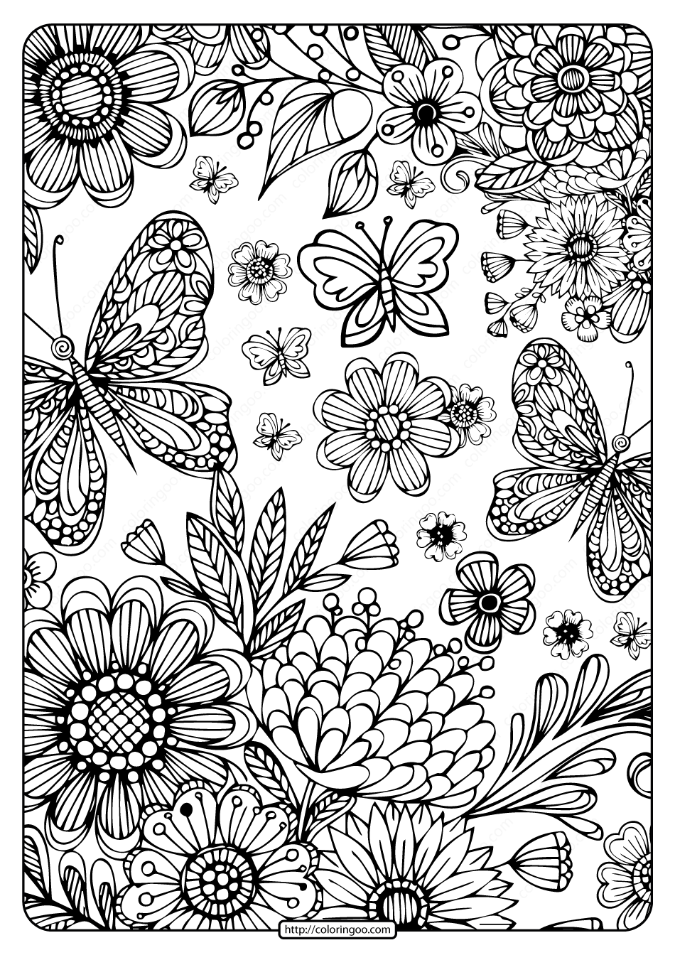 Adult Printable Coloring Page