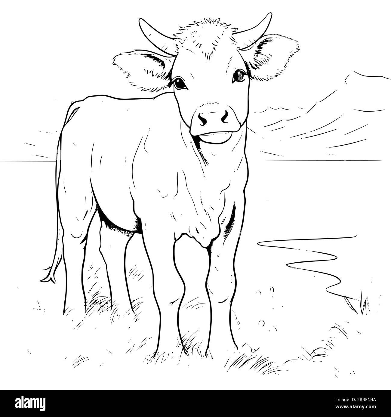 Printable Coloring Pages Of Cows