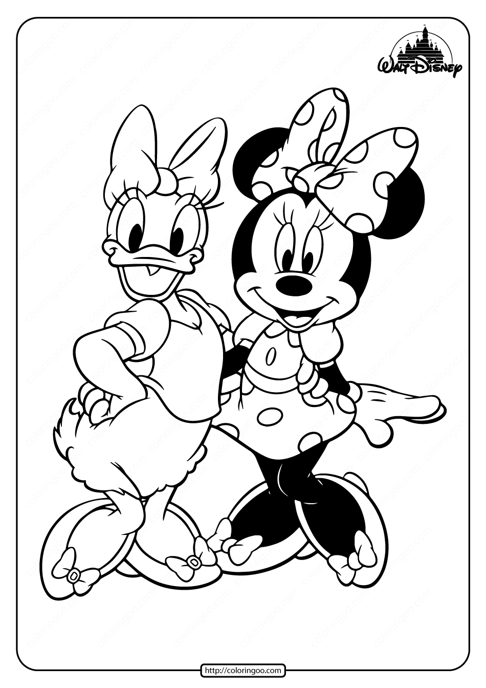 Printable Disney Coloring Pages For Girls