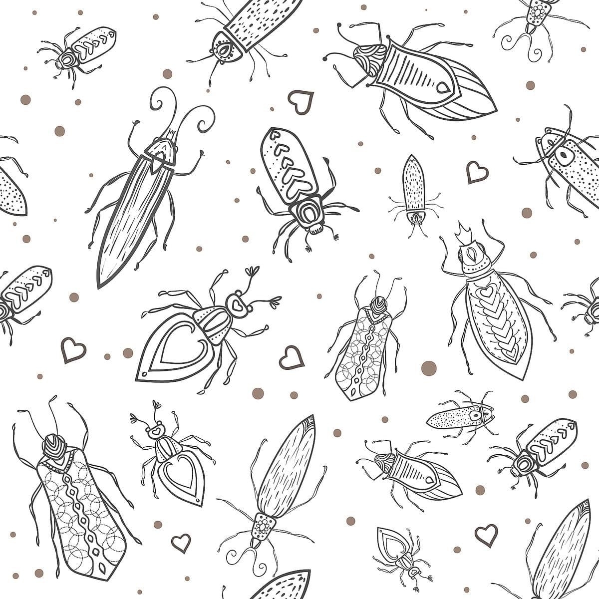 Printable Insect Coloring Page Download Print Or Color Online For Free