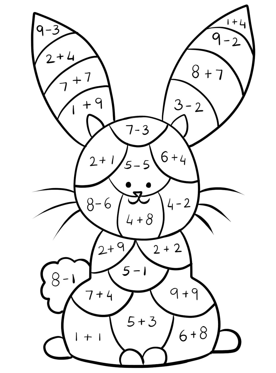Printable Math Worksheet Coloring Page Download Print Or Color Online For Free