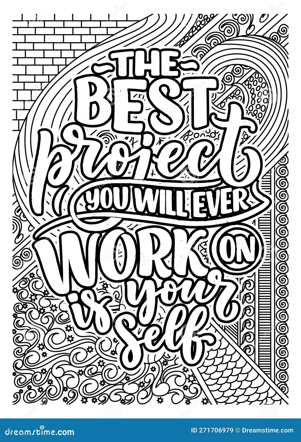 Printable Quote Coloring Pages Stock Illustrations 504 Printable 