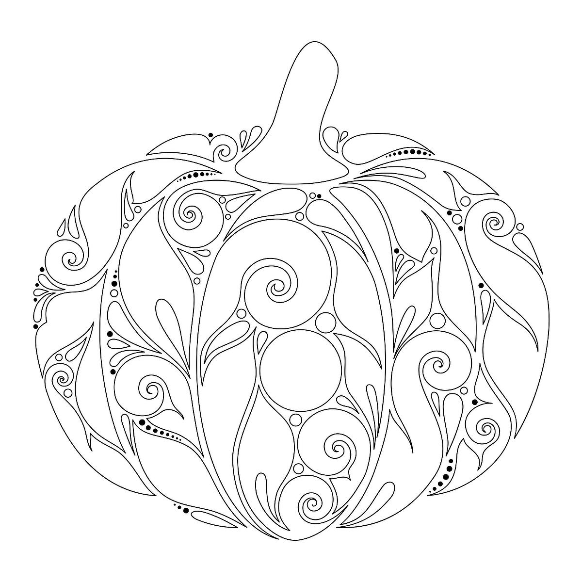 Pumpkin Coloring Pages Fun Printable Coloring Pages Of Pumpkins 