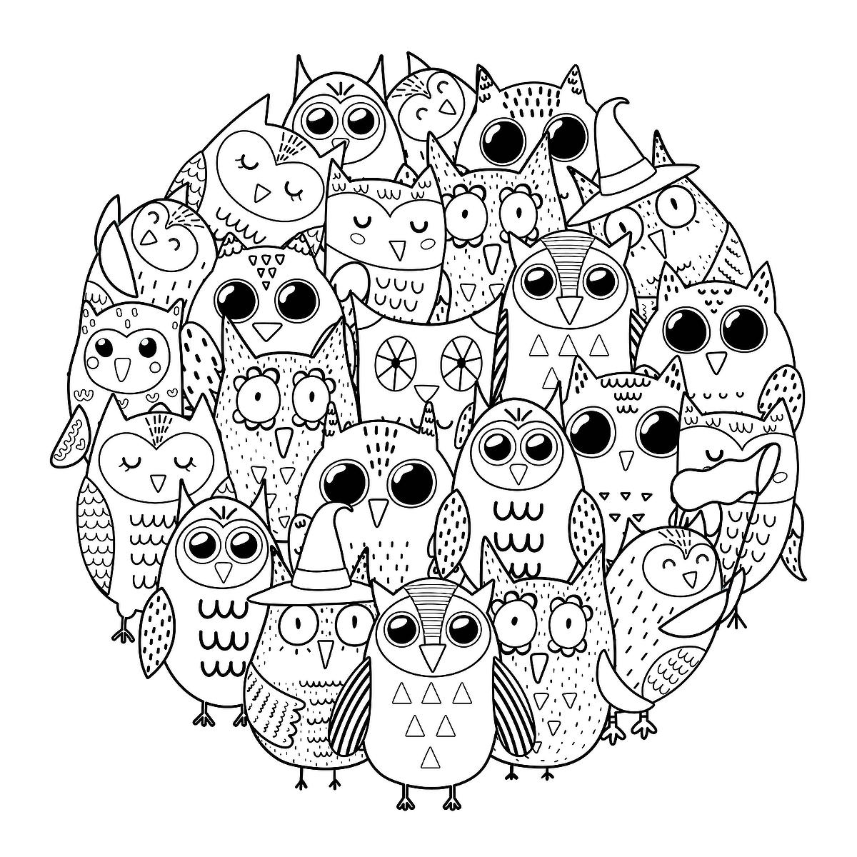 Relaxing Coloring Pages Free Printable Mandala Inspired Coloring 