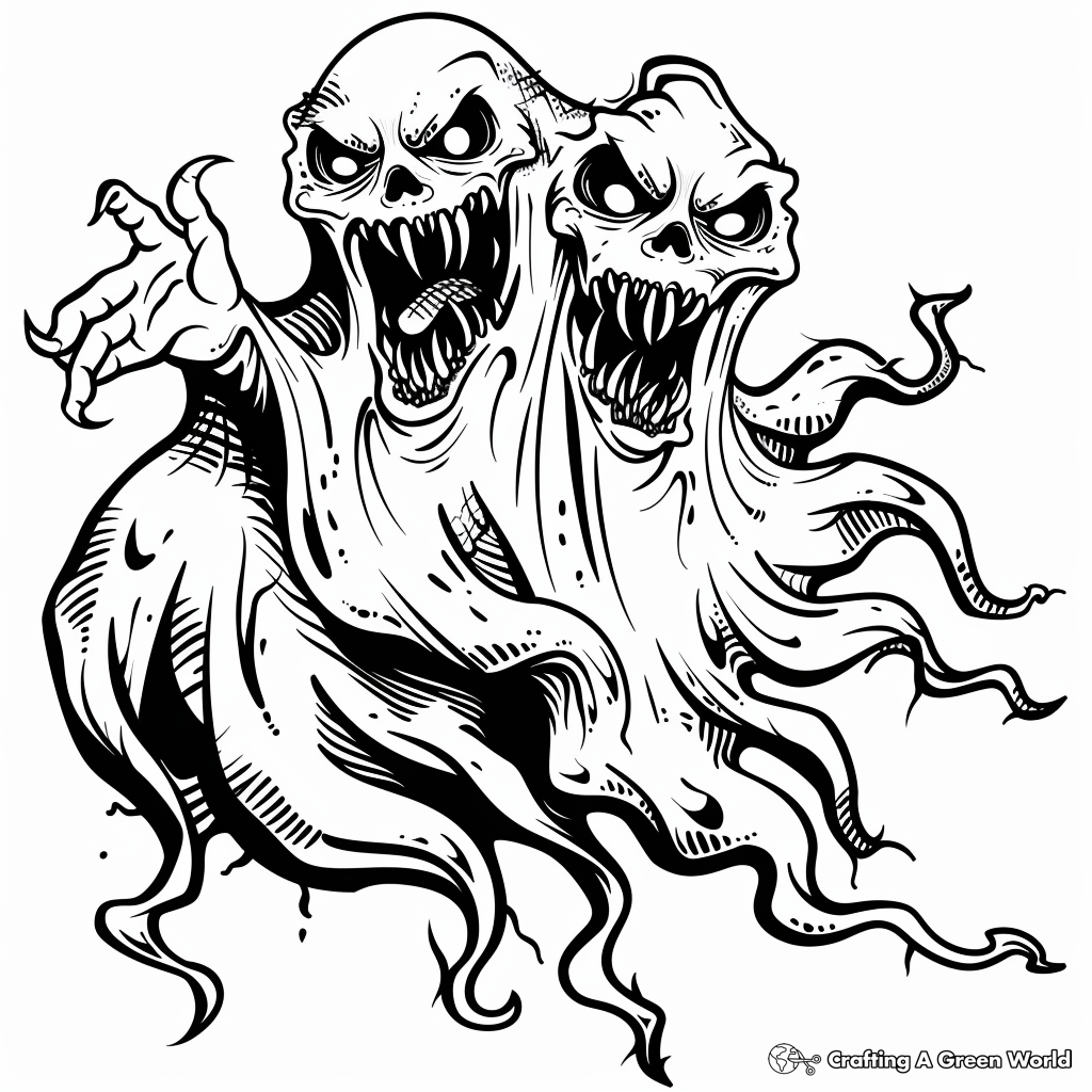 Monsters Coloring Pages Printable