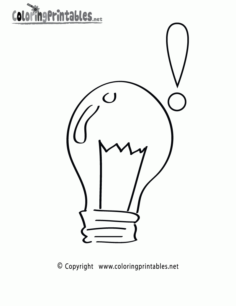Free Science Coloring Pages