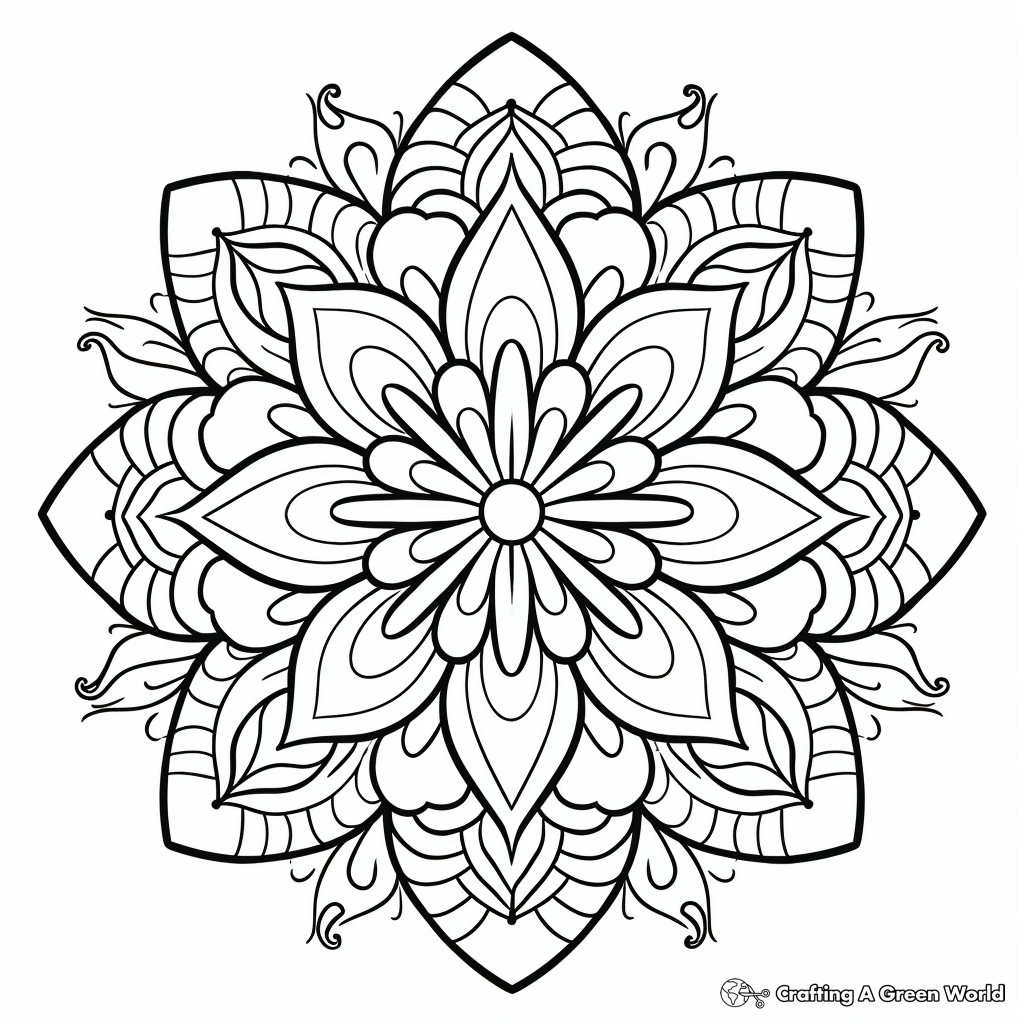 Simple Coloring Pages For Adults Free U0026 Printable 
