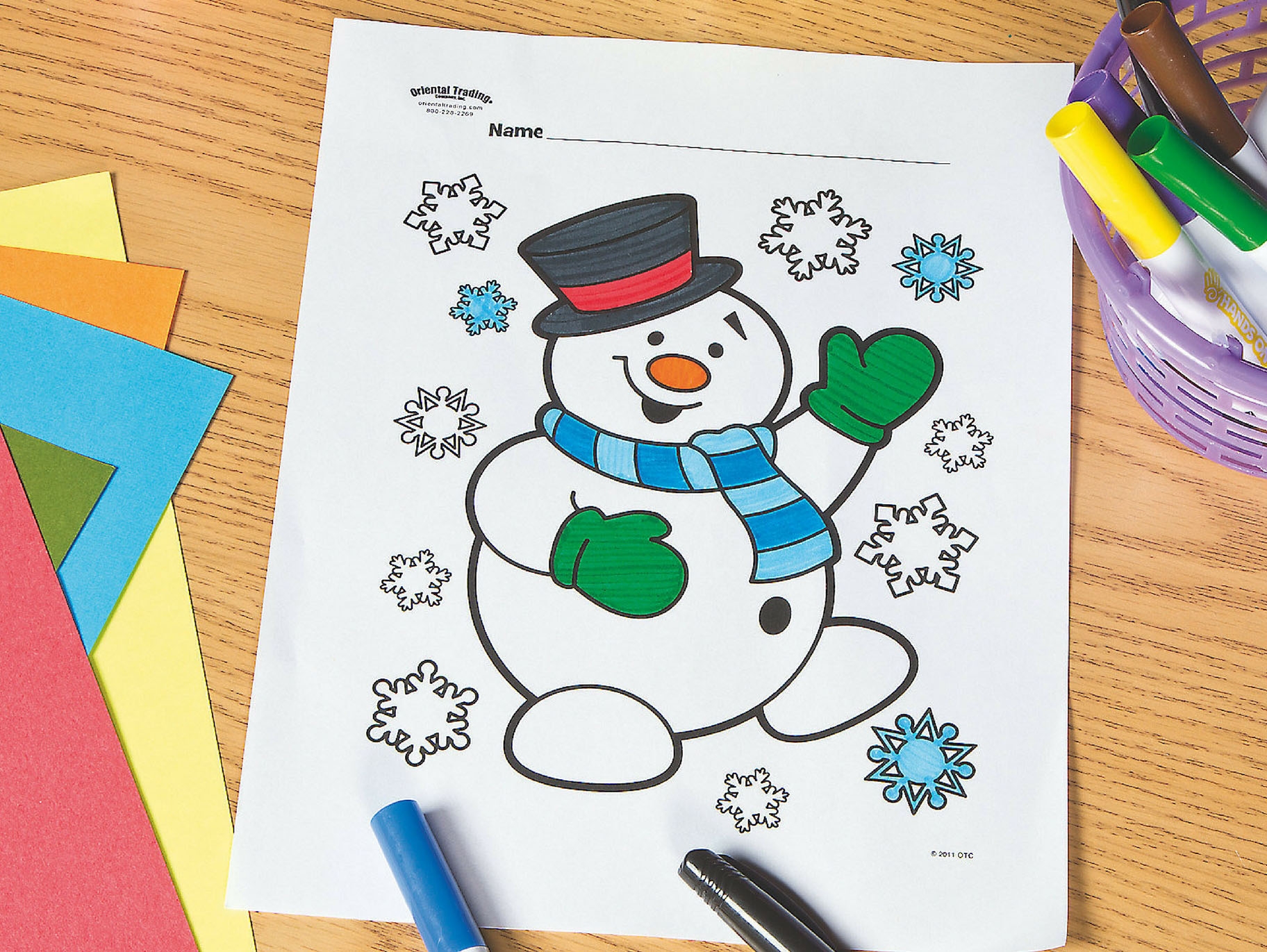 Snowman Free Printable Coloring Page Fun365
