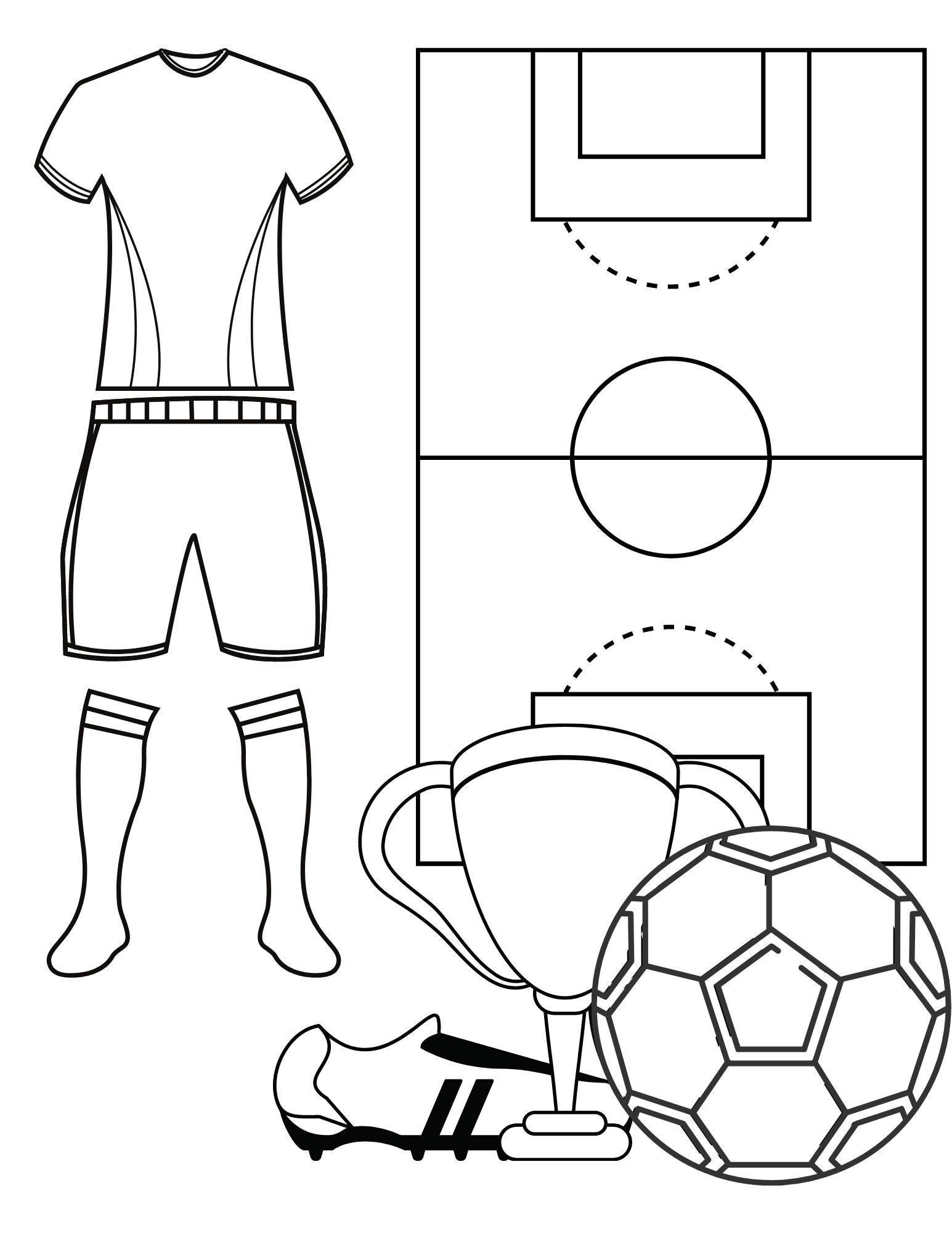 Soccer Coloring Pages Soccer PDF Soccer Printables Soccer 