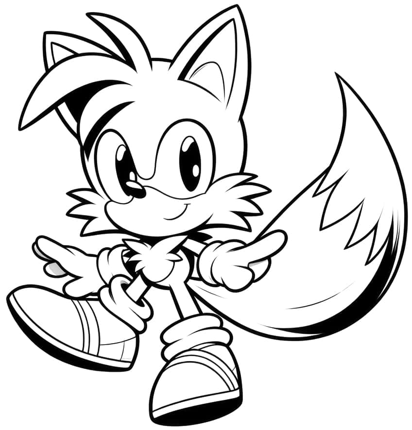Sonic The Hedgehog Coloring Pages 44 Free Coloring Sheets