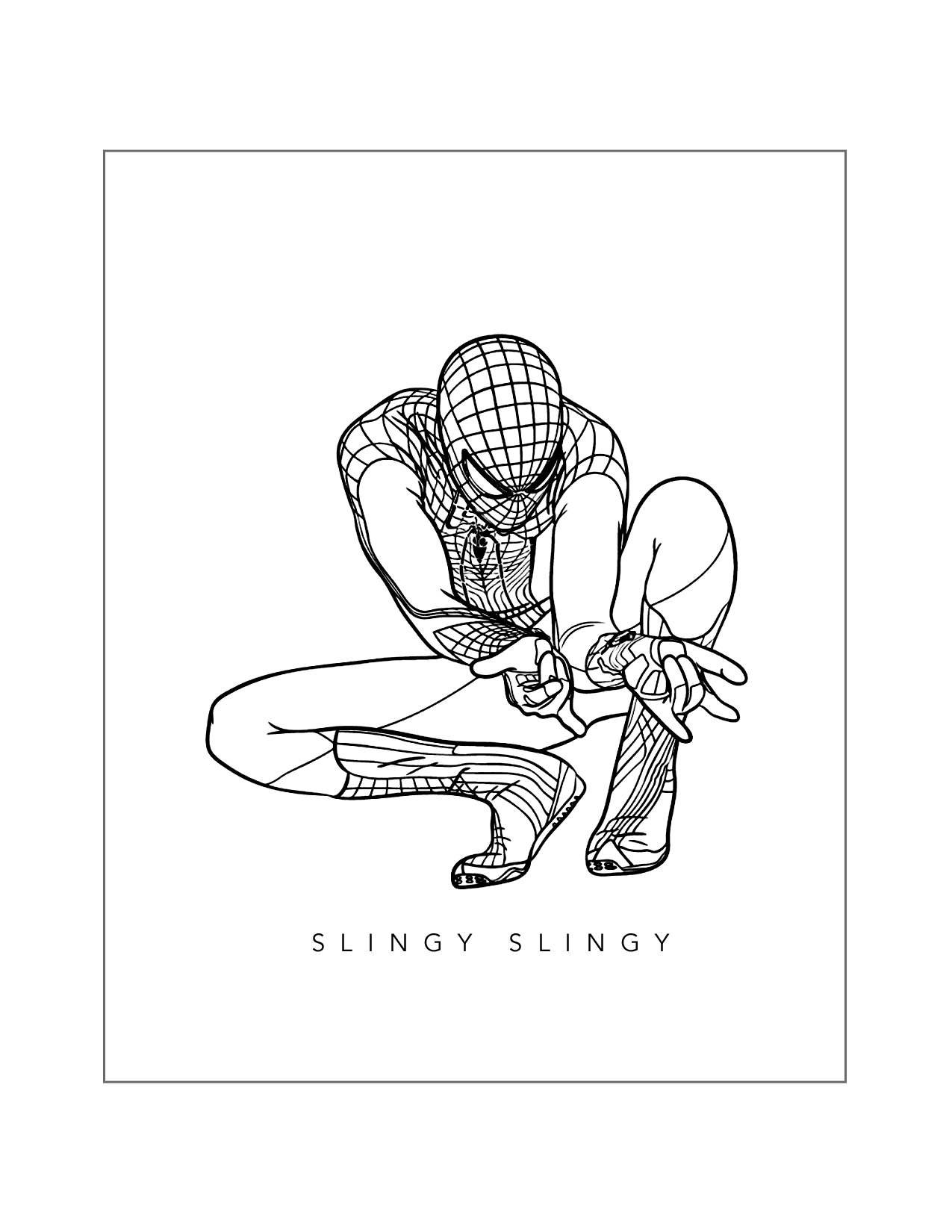 Spider Man Coloring Pages Printable