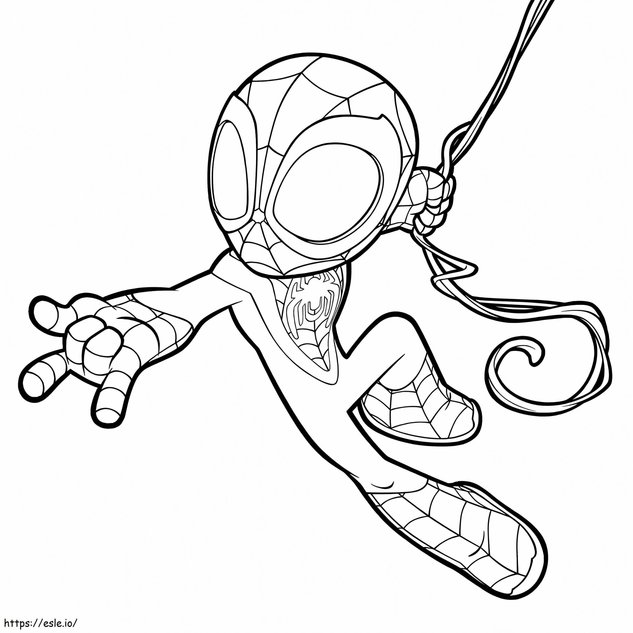 Free Spiderman Printable Coloring Pages