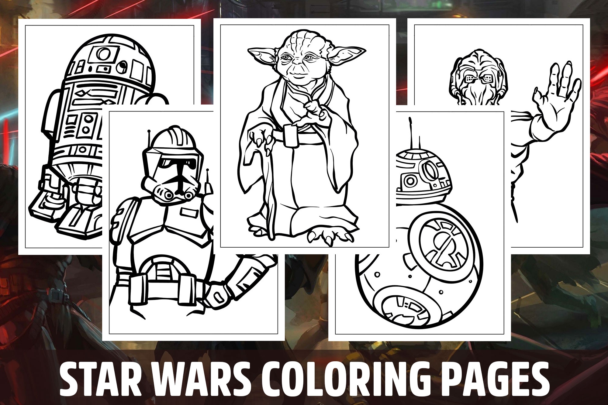 Free Star Wars Printable Coloring Pages