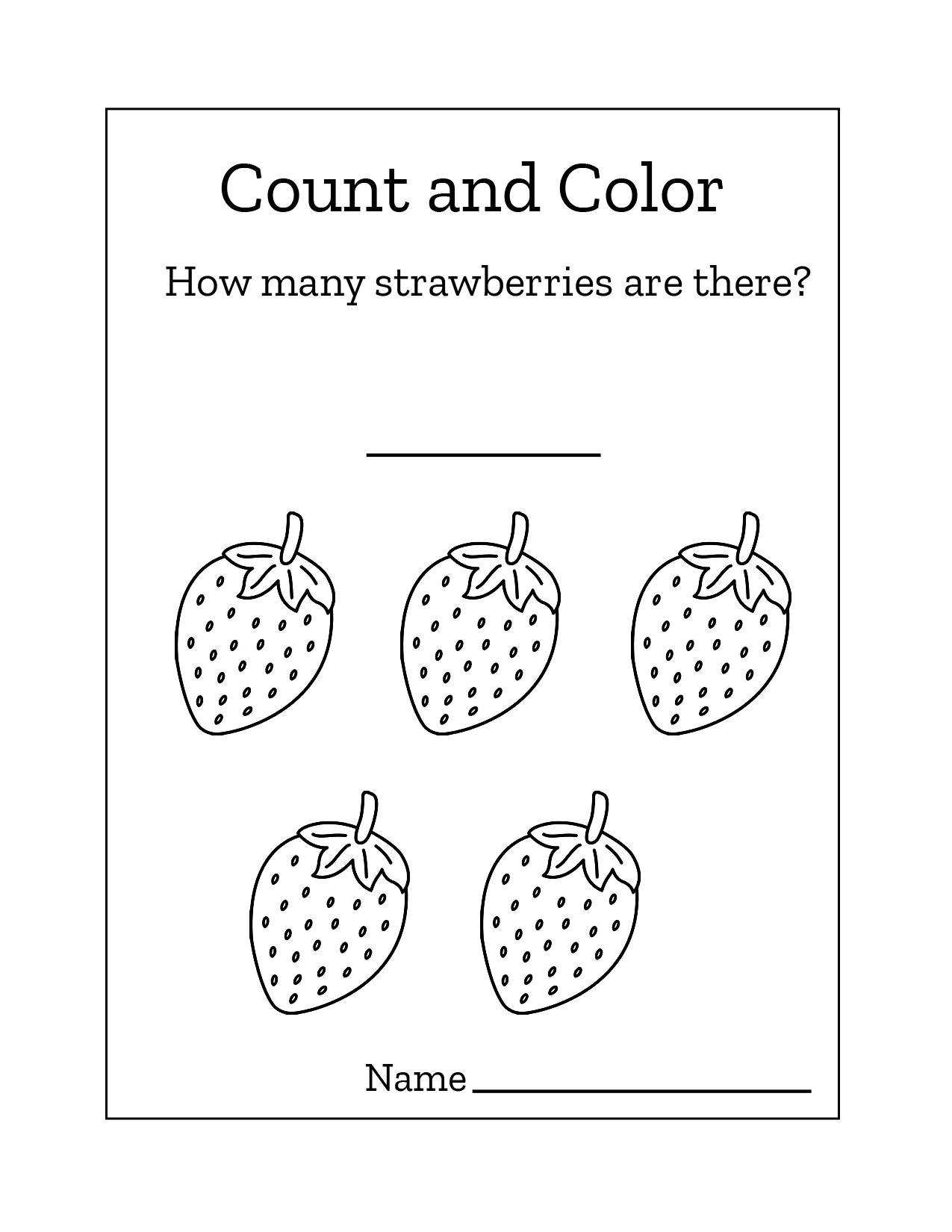 Strawberry Coloring Pages Printable Coloring Pages FREE