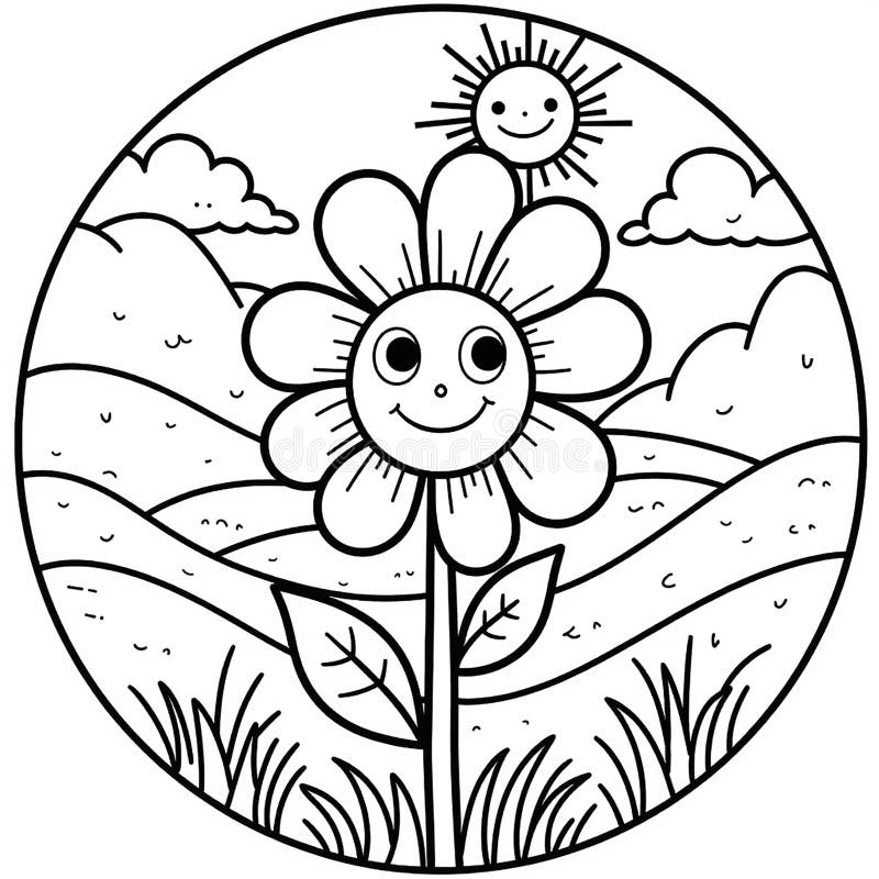 Sun Coloring Stock Illustrations 14 419 Sun Coloring Stock 