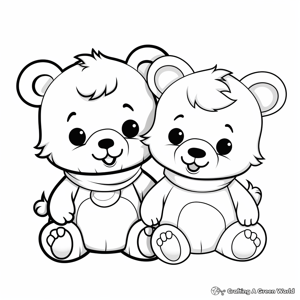 Teddy Bear Coloring Pages Free U0026 Printable 