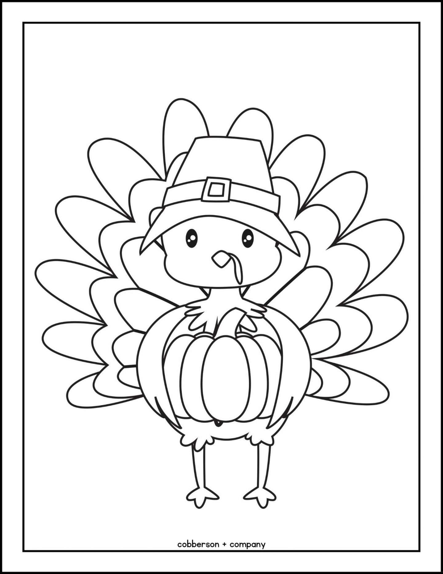 Thanksgiving Coloring Pages For Free Printable