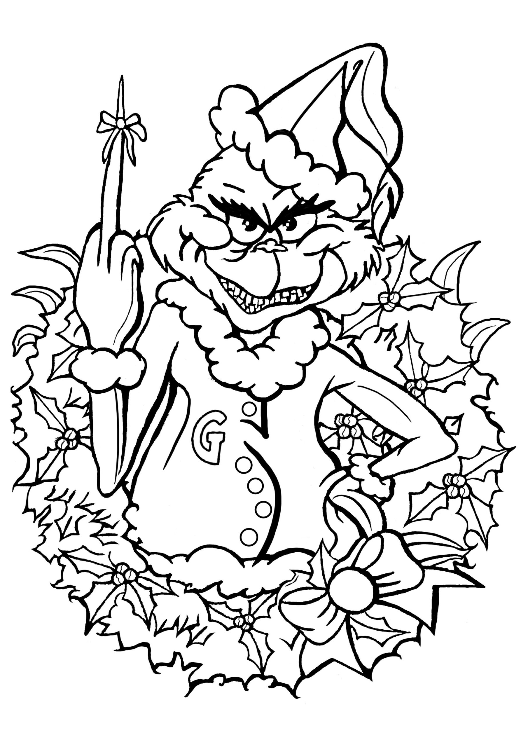 Printable Christmas Coloring Pages
